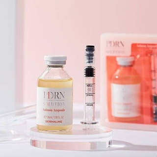 💉Dermaline-korea PDRN Solution Salmon Ampoule Serum ส่งฟรี 🔥 ของแท้ 🔥เซรั่มกู้ผิว แก้หน้าพัง ผิวเนียน