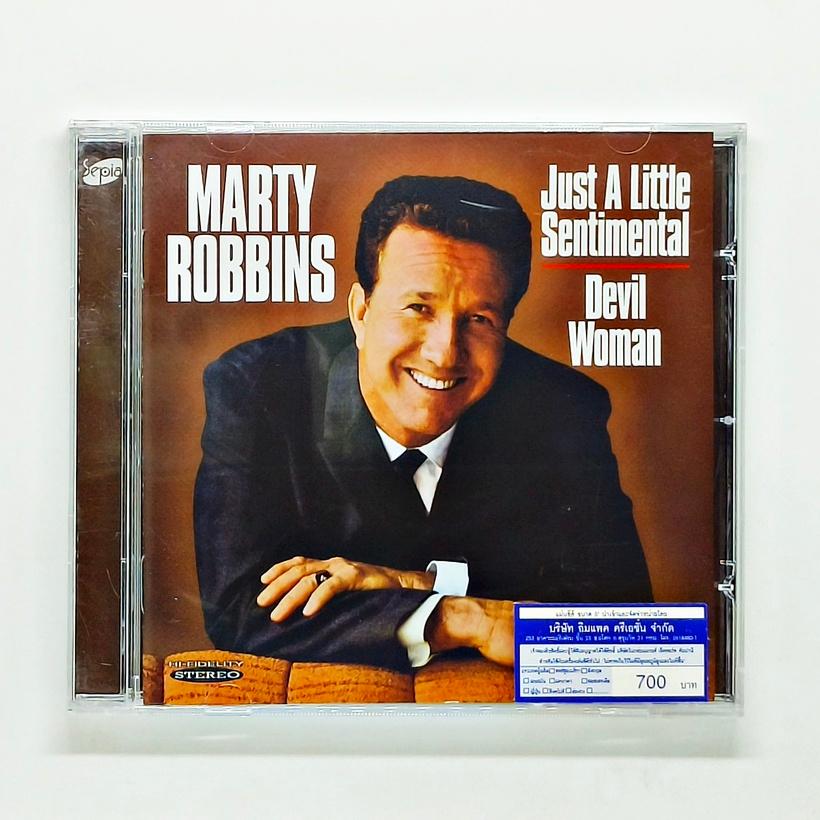 cd-เพลง-marty-robbins-just-a-little-sentimental-devil-woman-cd-album-remastered