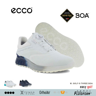 ECCO  S THREE  BOA  MEN ECCO GOLF GOLF SHOES รองเท้ากีฬากอล์ฟผู้ชาย SS23