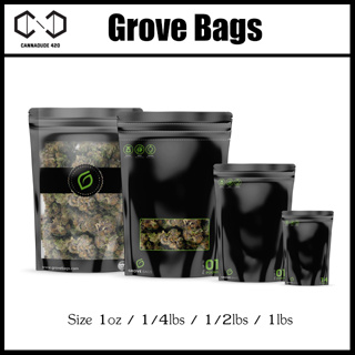 [ของแท้] Grove Bags ถุงบ่ม ซองบ่ม มี 4 ขนาด 1oz / 1/4lbs / 1/2lbs / 1lbs คุณภาพเทียบเท่า Boveda Boost Integra Grovebags