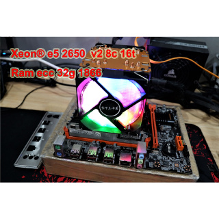 Xeon®e5 2650 v2 8คอร์ 16เธรด พร้อมบอร์ด X79 + RAM 32G