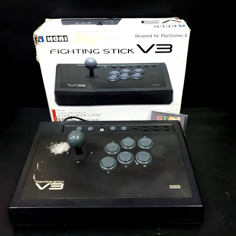 HORI FIGHTING STICK V3 HP3-59 🕹Original Japan 🇯🇵 Boxed For Ps3