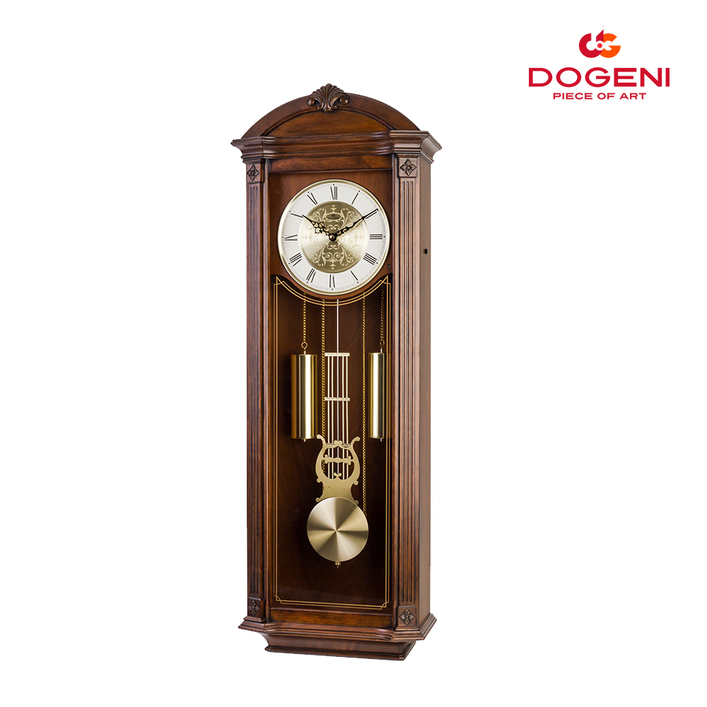 dogeni-นาฬิกาแขวน-รุ่น-wcw009db-นาฬิกาแขวนไม้-นาฬิกาโบราณ-นาฬิกาลูกตุ้ม-เสียงระฆัง-เสียงดนตรี-ดีไซน์เรียบหรู