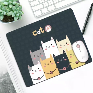 แผ่นรองเม้าส์ ลายการ์ตูน 26x21cm Mouse Pad