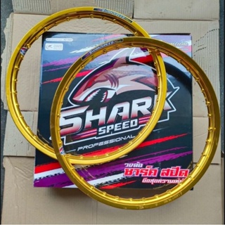 วงล้อมิเนียม SHARK SPEED สีทอง DID 1.20-17 (1 คู่)