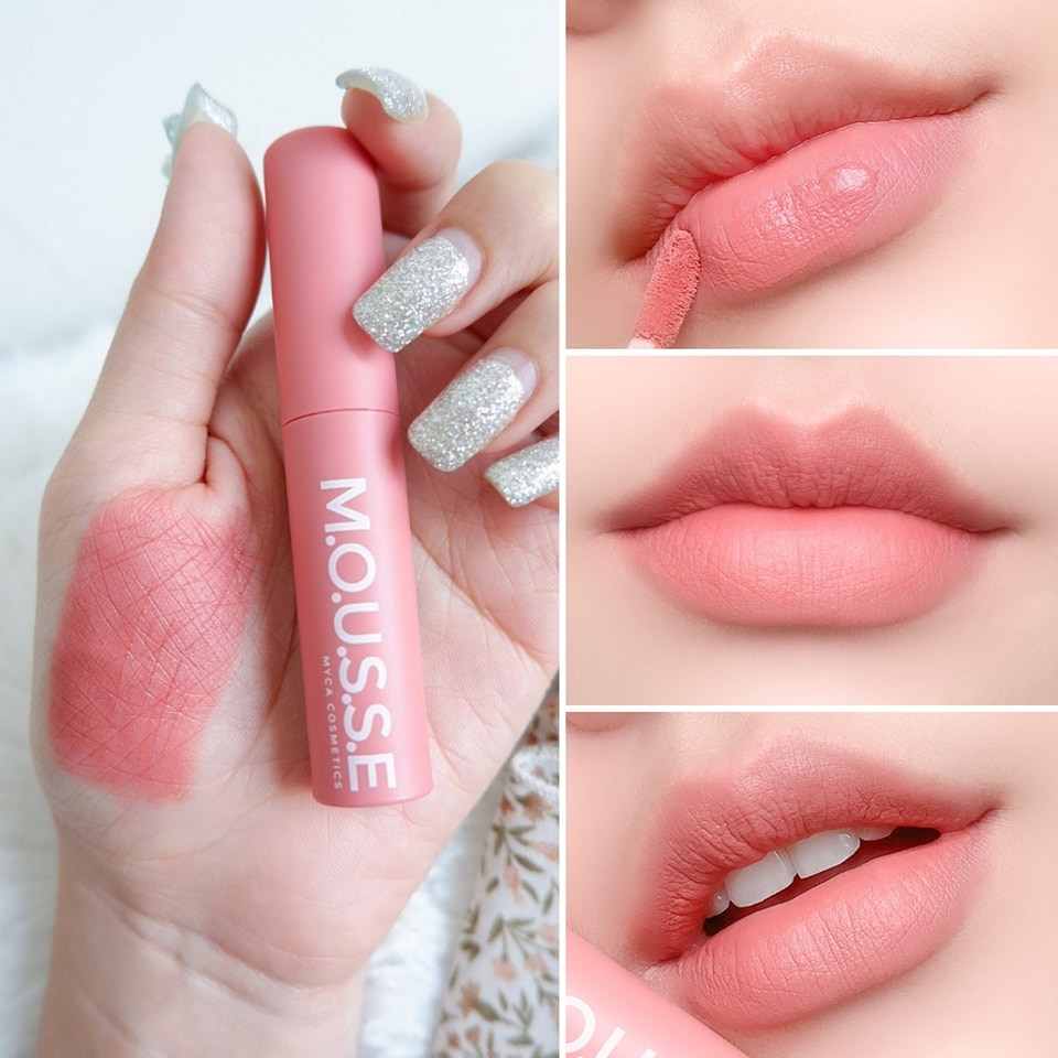 myca-mousse-lip-creamลิปสติก-เนื้อมูส-6-สี-เนื้อมูสอย่างงาม-ไมก้า