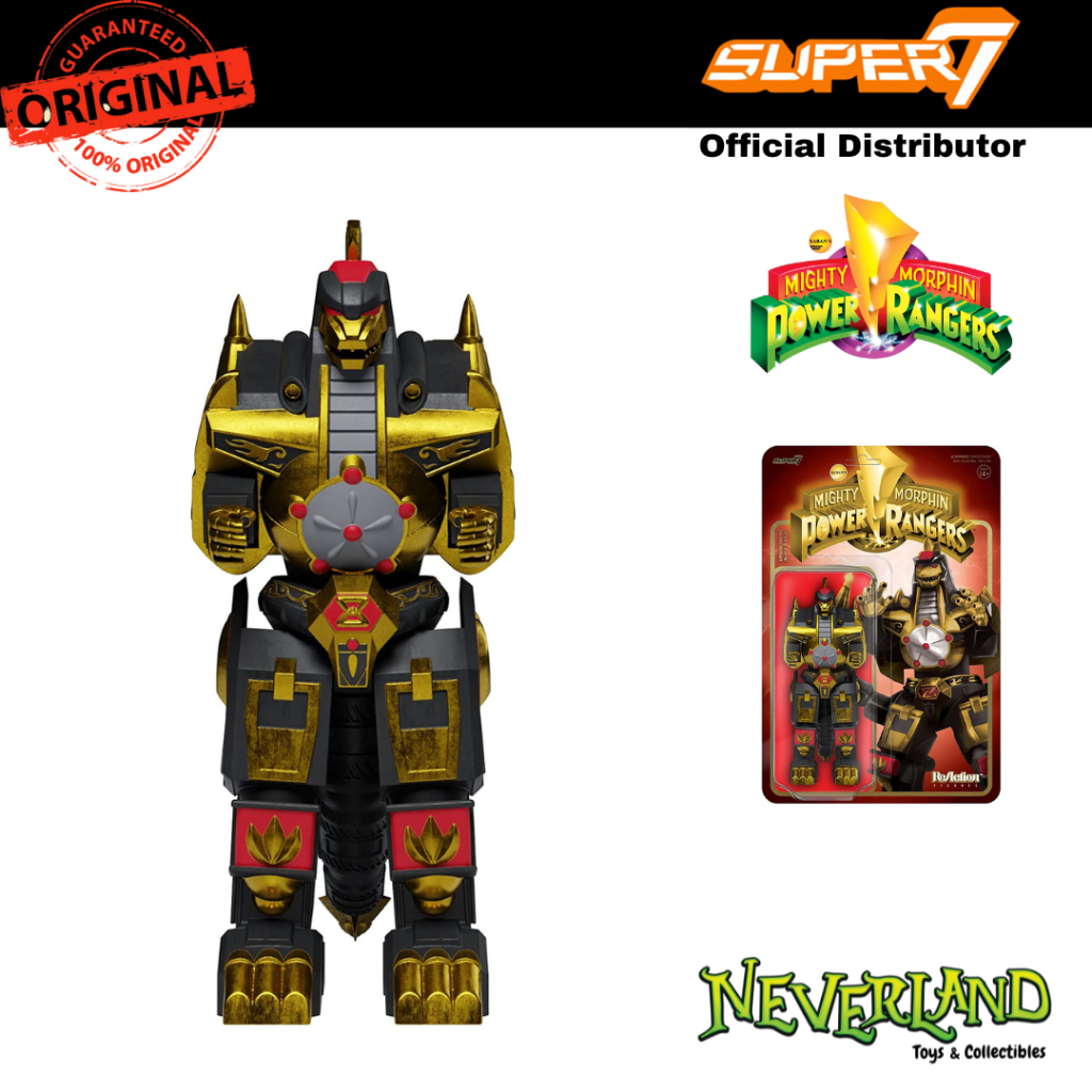 Mighty Morphin Power Rangers ReAction Figura Wave 3 Rito Revolto 10 cm - La Mansion del Terror