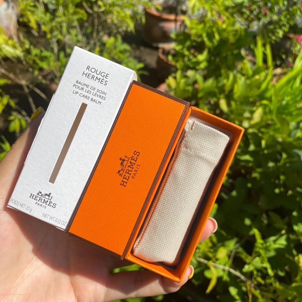 Rouge Hermes, Lip Care Balm 3.5g ราคาเต็ม 2,700 บาท Shopee Thailand