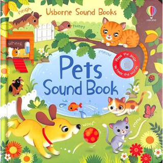 Pets Sound Book - Usborne Sound Books Board Book