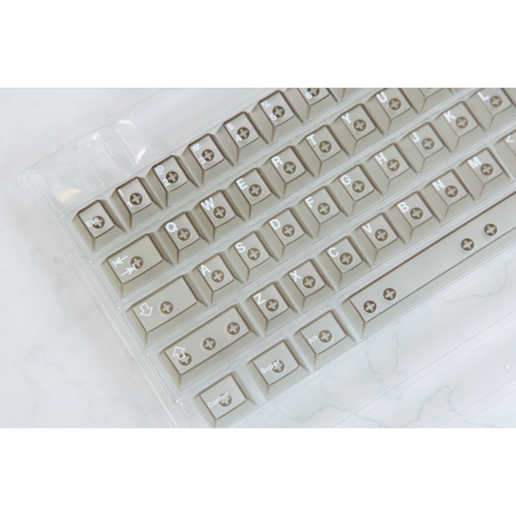 Lelelab Crystal SuperX ABS Keycap Sets คีย์แคปใสวัสดุพรีเมียมจาก
