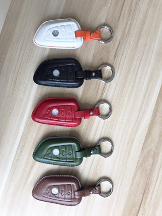 เคสกุญแจหนัง BMW ทรงมีด พร้อมห่วง หรือกุญแจที่ทรงเดียวกัน Car Key Case leather