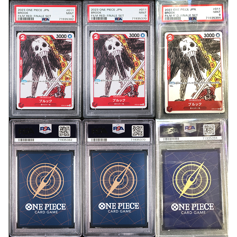 One Piece Card Game - Brook Film red PSA 9 - [การ์ดวันพีชภาษาญี่ปุ่น ...