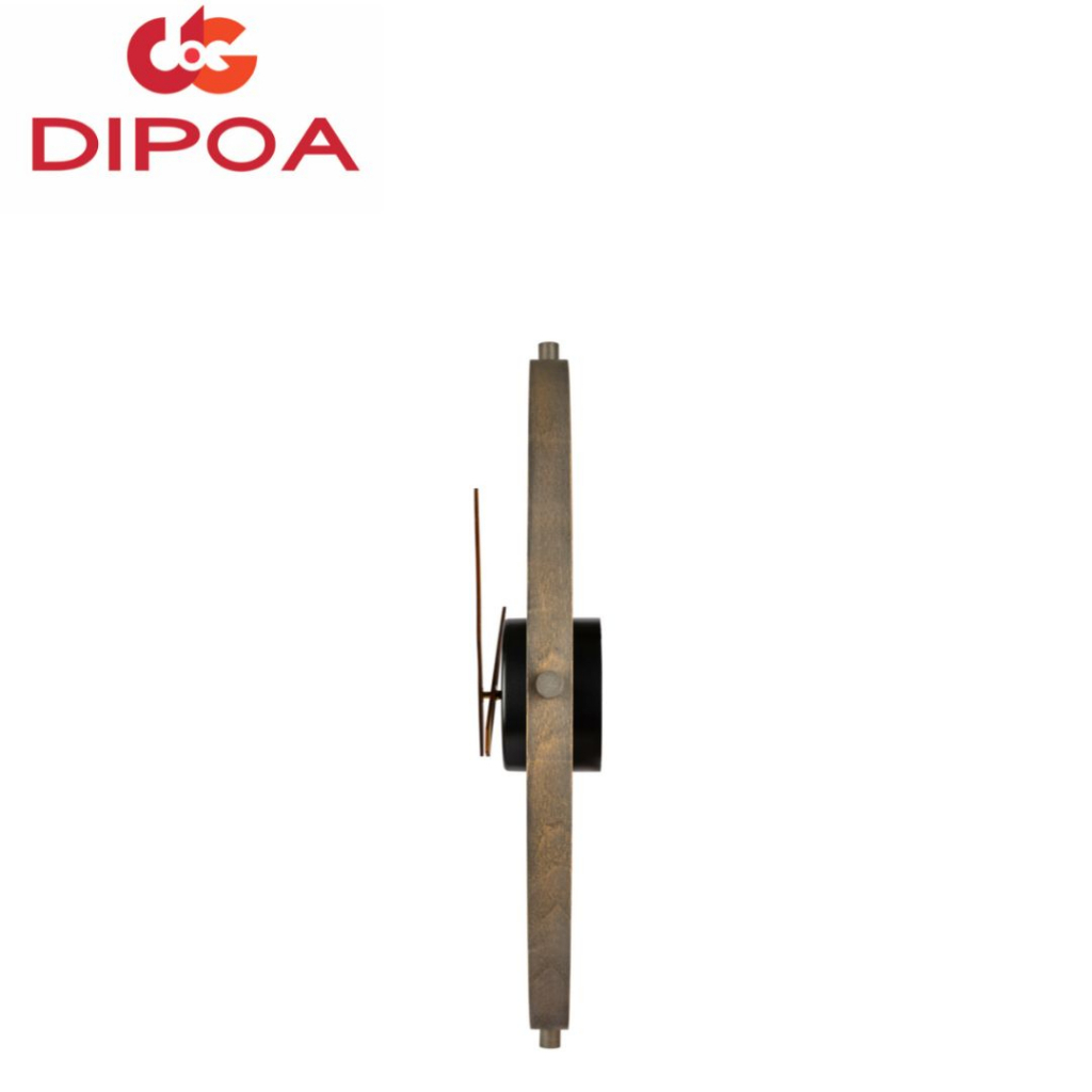 dipoa-new-arrival-นาฬิกาแขวนไม้-รุ่น-wn112lb-ขนาด-43-7ซม-x-43-7ซม-x-หนา-7ซม-wall-clock