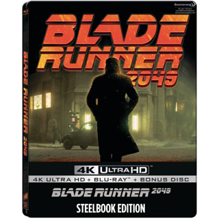 Blade Runner 2049 /เบลด รันเนอร์ 2049 (4K+Blu-ray+Blu-ray Bonus Steelbook) (4K/BD เสียงไทยและซับไทย / BD Bonus ซับไทย)