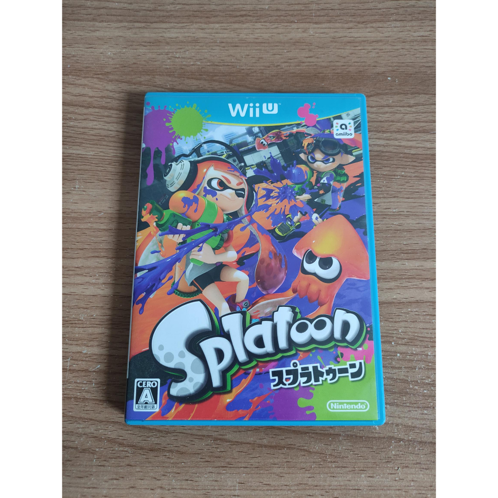 เครื่อง-wii-u-jp-ครบชุด-แปลงแล้วลงเกมในเครื่อง-85-มือสอง-แผ่น-splatoon-jp