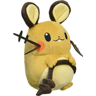 Sanei Boeki Pokemon All Star Collection Dedenne (S) ตุ๊กตายัดไส้ ของเล่นส่งตรงจากญี่ปุ่น