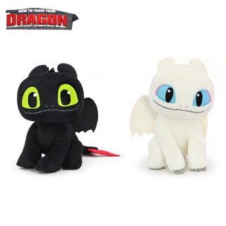 ตุ๊กตา เพลิงนิล เพลิงนวล มินิ / Toothless and Light Fury Mini / How to Train Your Dragon 3 / 7 นิ้ว