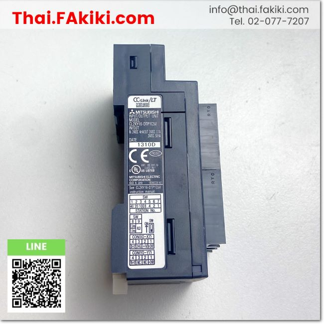 มือสองพร้อมส่ง-c-used-cl2xy16-dtp1c5v-dc-input-transistor-output-module-สเปค-dc24v-mitsubishi-66-007-320