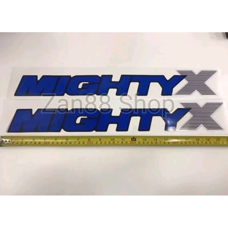 สติ๊กเกอร์ลายข้างดั่งเดิมTOYOTA MIGTHY X ปี1992-1996 สายรุ้ง,สายฟ้า ไม ...