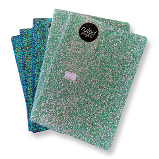 สมุดโน๊ตขนาด A5 ปกกลิตเตอร์ Notebook glitter cover A5