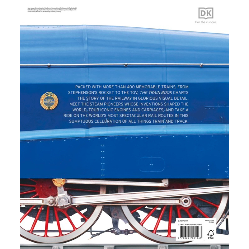หนังสือภาษาอังกฤษ The Train Book: The Definitive Visual History ...