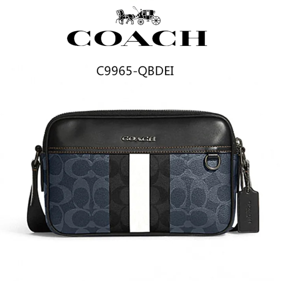 Coach Men's messenger bag Graham Collection C 4149 Shoulder Bag กระเป๋า