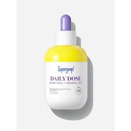 supergoop daily dose bioretinol + mineral spf 40 fluid (ขนาด 6.5 ml)