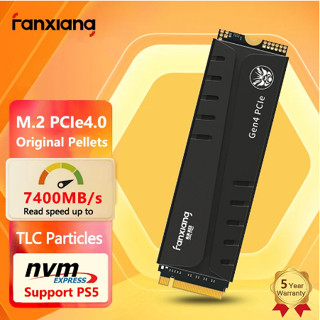 FANXIANG 7400MB/S SSD 1TB และ 2TB SSD M2 NVMe PCIe 4.0 X4 M.2 2280 NVMe SSD Drive Internal Solid State Disk สำหรับ PS5