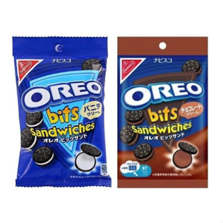 OREO มินิโอรีโอ้ แซนด์วิชคุกกี้สอดไส้ครีม 65 กรัม มี 2 รสชาติครับ