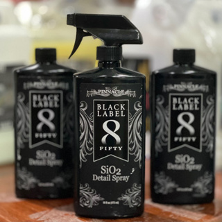 Pinnacle Black Label SiO2 Detail Spray ขวดจริง 16oz