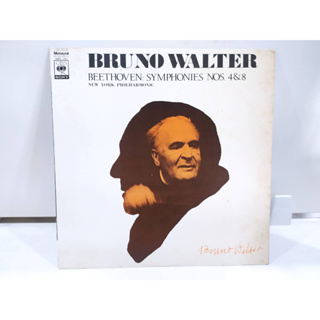 1LP Vinyl Records แผ่นเสียงไวนิล  BRUNO WALTER SONY BEETHOVEN: SYMPHONIES NOS. 4&amp;8   (J18D87)