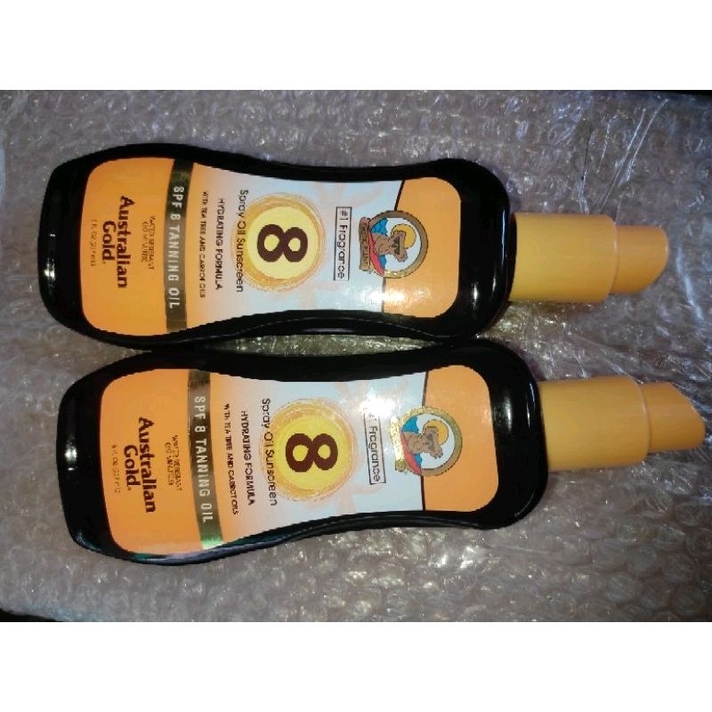 ออยอาบแดด australian gold tanning oil spf 8 มือสอง Shopee Thailand