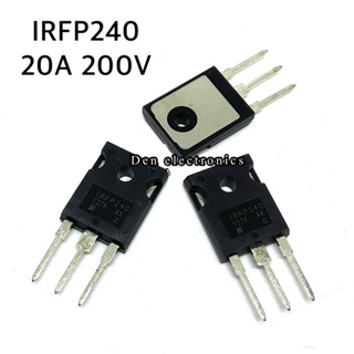 IRFP240 Power MOSFET N-Chanal 20A 200V  TO-247 มอสเฟต ราคา 1ตัว