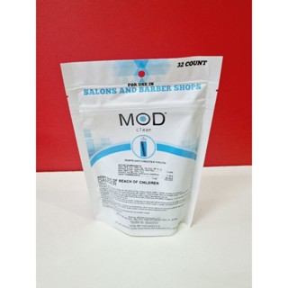 Modclean ผงฆ่าเชื้ออุปกรณ์ ทิ้งไว้ประมาณ10นาที