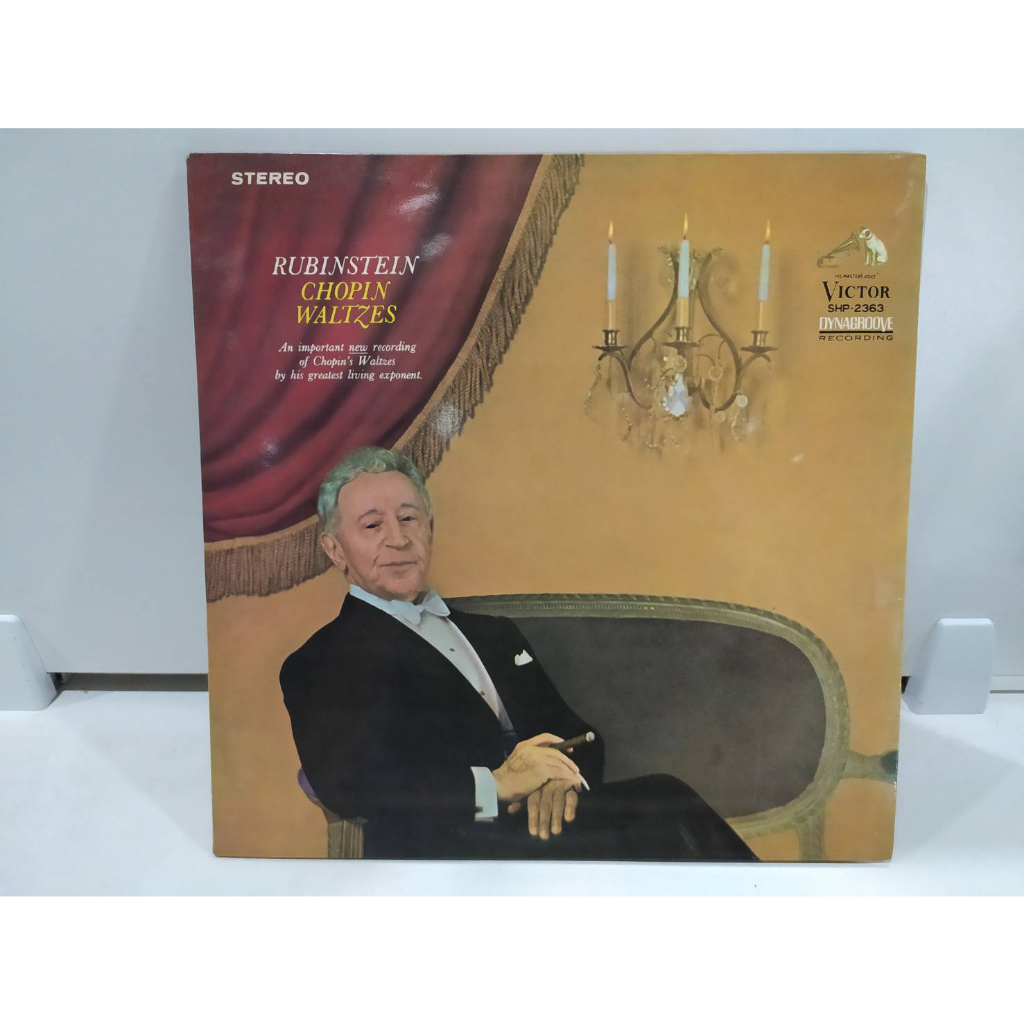 1lp-vinyl-records-แผ่นเสียงไวนิล-rubinstein-chopin-waltzes-j18c227