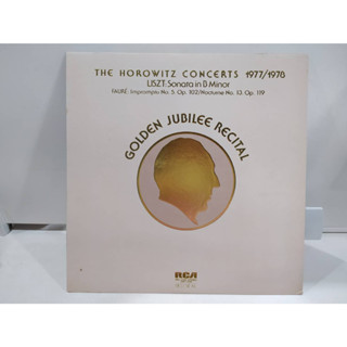 1LP Vinyl Records แผ่นเสียงไวนิล  THE HOROWITZ CONCERTS 1977/1978   (J20A178)