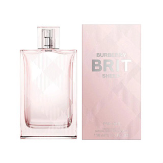 Burberry Brit Sheer EDT 100 ml.  กล่องซีล ของแท้