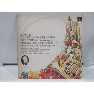 1LP Vinyl Records แผ่นเสียงไวนิล BRAHMS CONCERTO FOR VIOLIN AND   (J20B77)