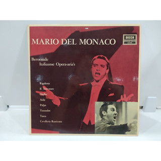 1LP Vinyl Records แผ่นเสียงไวนิล  MARIO DEL MONACO   (J20B219)