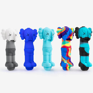 Kaws Silicone Plpe with glass bowl