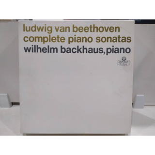 11LP Vinyl Records แผ่นเสียงไวนิล  ludwig van beethoven complete piano sonatas   (J20D58)