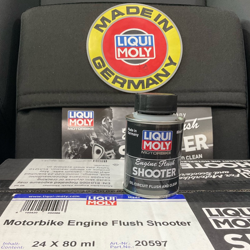 Liqui Moly Engine Flush Shooter 80ml น้ำยาขจัดคราบสกปรกตกค้างสะสมในเคร