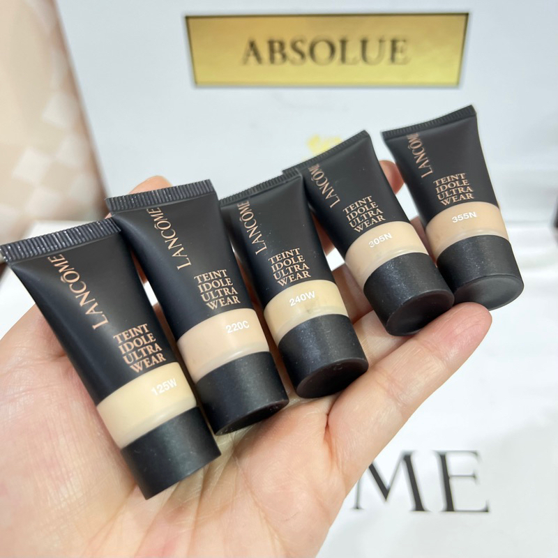 ขนาดทดลองรุ่นใหม่ล่าสุด-สินค้าเคาเตอร์แท้-lancome-teint-idole-ultra-wear