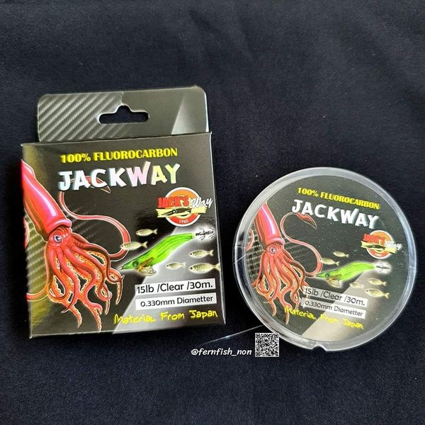 สาย-fluorocarbon-jackway-มีหลายขนาดให้เลือกใช้งาน