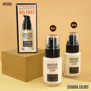 Sivanna Colors Water Base Primer Lasting No Makeup oil Free HF559