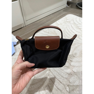 longchamp mini pouch with handle