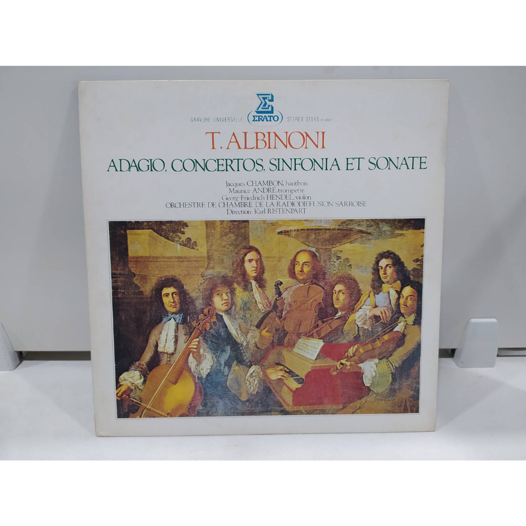 1lp-vinyl-records-แผ่นเสียงไวนิล-t-albinoni-adagio-concertos-sinfonia-et-sonate-j20d165