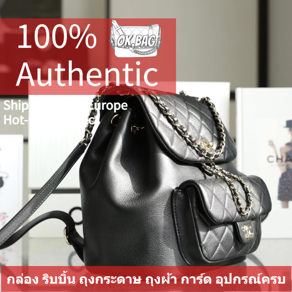 ชาแนล-chanel-23c-duma-large-calfskin-backpack-สุภาพสตรี-กระเป๋าสะพายไหล่