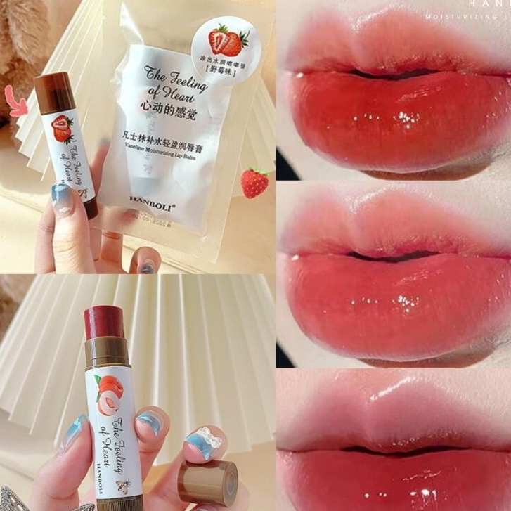 ลิปบาล์มเปลี่ยนสี Hanboli กลิ่นผลไม้ ลิปบาล์มบำรุงปาก ให้ความชุ่มชื้น ...