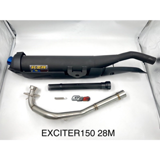 ท่อแต่งทรงเดิม 28 และ 32 มิล สำหรับ Exciter150 แบรนด์ KZR